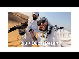 BILT Expert uses the Bilt card in the Dubai desert! 😂