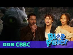 🎬 Blue Peter Meets the Stars of How to Train Your Dragon! 🐉✨ | CBBC