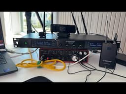 Phenyx Pro UHF 4-Channel Wireless Microphone System
