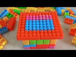 Satisfying DIY Lego House/ASMR Building Blocks/block game Lego block #asmr#asmrsounds#buildingblocks