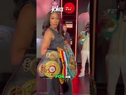 Women's Featherweight Boxing Champ! ✨ #shorts #viralshorts