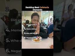Ranking The Best School Cafeteria Moments