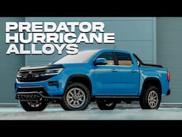 18" Predator Hurricane Alloys in Gun Metal Grey for 2023+ VW Amarok