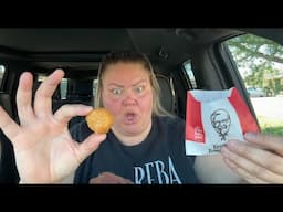 Trying the new KFC balls