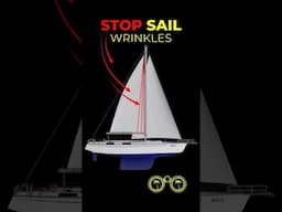 Stop Sail Wrinkles  #sailingtips #beginnersailing #sailingwithcoconuts