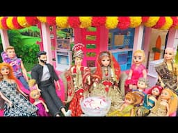 Barbie Doll All Day Routine In Indian Village/Sita Ki Kahani Part-350/Barbie Doll Bedtime Story||