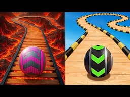 Rollance Adventure Balls VS Sky Rolling Balls - All Levels SpeedRun Gameplay Android iOS Ep3