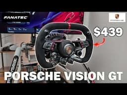 NEW Fanatec Porsche Vision GT Racing Wheel Review | Worth the HYPE?