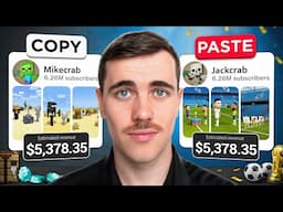 I COPIED a YouTube Channel for 30 Days and Went VIRAL
