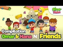 Omar & Hana N' Friends 🎉😊😆 | Islamic Series & Songs For Kids | Omar & Hana English