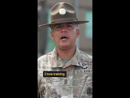 He's a Drill AND a First Sergeant?