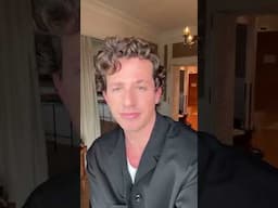 Charlie Puth - Instagram story video | June 5, 2025