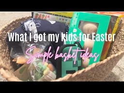 WHAT I GOT MY KIDS FOR EASTER | BASKET IDEAS | Christian Mom ￼