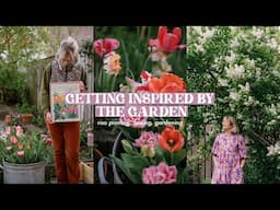 Getting out of creative burnout through gardening 🌷 🎨 // Riso printing, sewing, gardening