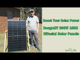 BougeRV N-type TopCon Bifacial Solar Panel - Boosting Your Solar Power