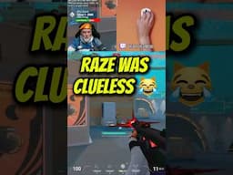 What was Raze doing 😹 | Valorant Silver Gameplay