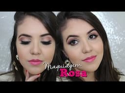 Maquiagem Simples Rosa | Patricia Viana