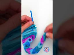 ¡Medusa DIY con Limpiapipas! #manualidades #DIY #papel #divertido