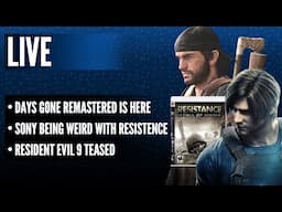 Days Gone Remastered Is Here | Sony Being Weird With Resistance | Resident Evil 9 Teased