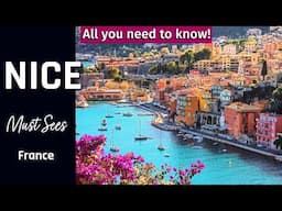 [4K] Nice France travel guide | Nice France things to do | Franch Riviera travel guide