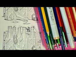 Coloring House Mouse Stamped Images