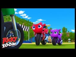 (TRIPLE EPISODE) Problem At Windshield Point | Ricky Zoom | Cartoons For Kids