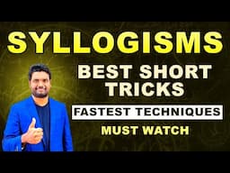 SYLLOGISMS FOR ALL BANK PO & CLERK EXAMS | IBPS PO & CLERK | SBI PO & CLERK | BY CHANDAN SIR