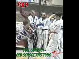 “Full Contact Old School año 1990” Instagram: @fabiancuencackb #fabiancuencackb #fitnessdecombate