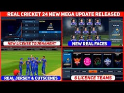 Real Cricket 24 New Update Released | New Tournament, Real Jerseys | Rc24 New Update | Real Cricket