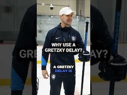 WHY USE A GRETZKY DELAY? #hockeycoaching #hockeytraining