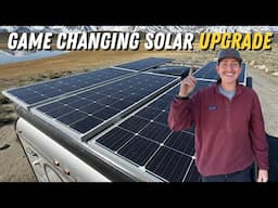Massive Solar Truck Camper Install! | 900watts setup for Off Grid Living in our Cirrus 820