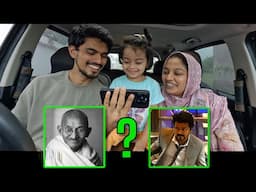 Asking AYRA who is GANDHI..? VIJAY vs OG GANDHI THATHA..😅