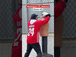 Washington Capitals VS. Montreal Canadiens #hockey #pavelbarber