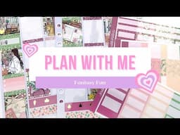 Plan With Me ☆ Fantasy Fan (Scribble Prints Co)