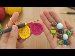 💰I made 300 in one day and I sold them all! with  Marbles🔮EASY CROCHET KNIT  IDEA RECYCLING