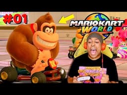 MARIO KART WORLD IS HERE!! AND DONKEY STILL A PROBLEM!! [Nintendo Switch 2] [#01]