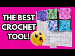 Block your crochet with this fantastic tool!