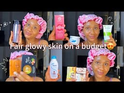SKINCARE PRODUCTS FOR A FAIR GLOWING SKIN ✨very affordable product,skincare haul,fair skin #skincare