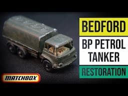 MATCHBOX BP Bedford Petrol Tanker restoration