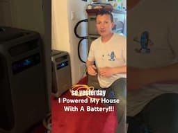 Anker Solix F3800 Powered My Home and Saved The Day! #shortsfeed #poweroutage #rvlife #tech