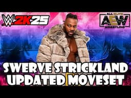 WWE 2K25 Swerve Strickland Updated Moveset + Superstar Settings