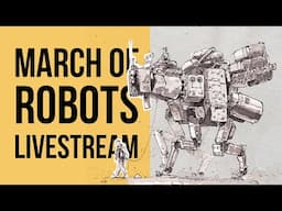 March of Robots Sketching Livestream