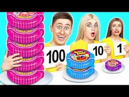 100 Layers of Food Challenge | Tasty Kitchen Recipes by Multi DO Food Challenge
