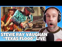 GUSHING OVER SRV! Stevie Ray Vaughan - "Texas Flood" (LIVE) | REACTION