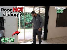 Make Your Sliding Door GLIDE LIKE NEW in Minutes