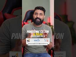 Best AC 1.5 Ton 5 Star ⭐ BEST AC 2025 / Panasonic inverter 5 Star Smart AC