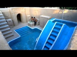 Witness the Creation of an Underground Tunnel Home Complete with a Hidden Pool