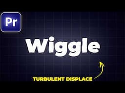 How to Add WIGGLE TEXT in Premiere Pro