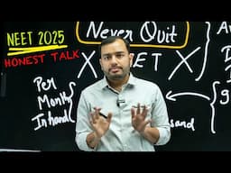 NEET 2025 PAPER TOUGH - Life Barbad? Family Pressure? Depression? || Let's Talk