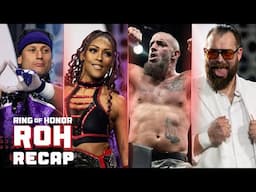 The Kingdom & The Righteous CLASH, La Catalina confronts Red Velvet + more! ROH TV 4/24/2025